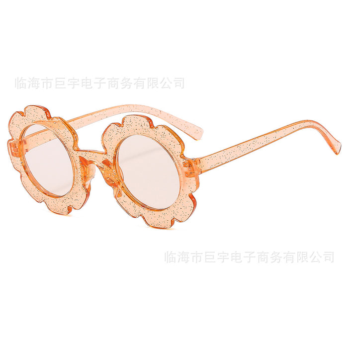Wholesale Children's Sunglasses Fashion Sunflower Personalized Children's Sunglasses Trend