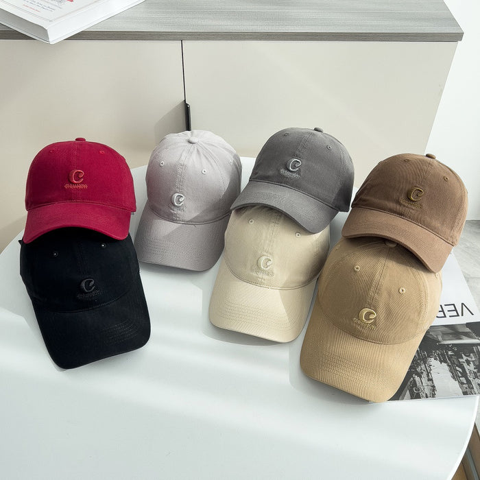 Wholesale Wide brimmed hardtop baseball cap for women, versatile for all seasons, fashionable and casual street shading duckbill hat