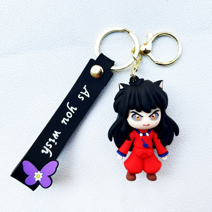 Wholesale PVC Cartoon Doll Keychain JDC-KC-WuYi153