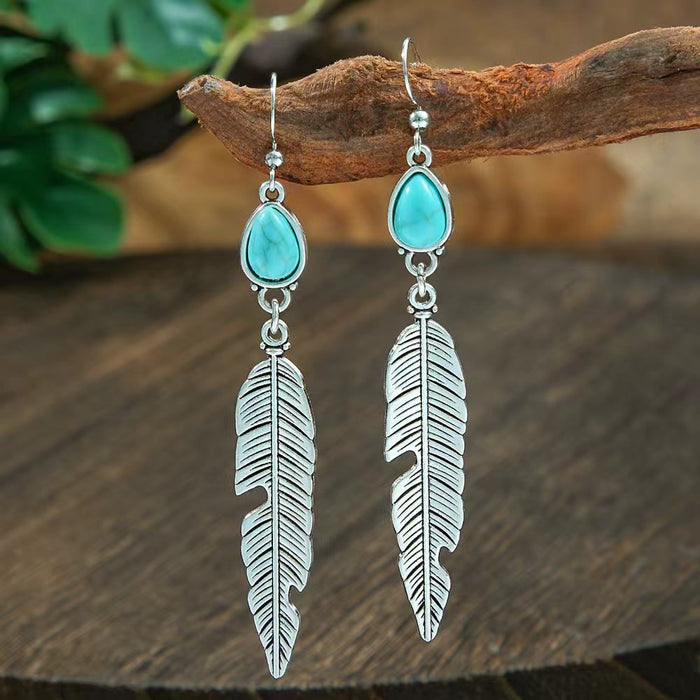 Wholesale Bohemian Vintage Drop Alloy Earrings Women' s Fashion Jewelry Accessory MOQ≥2