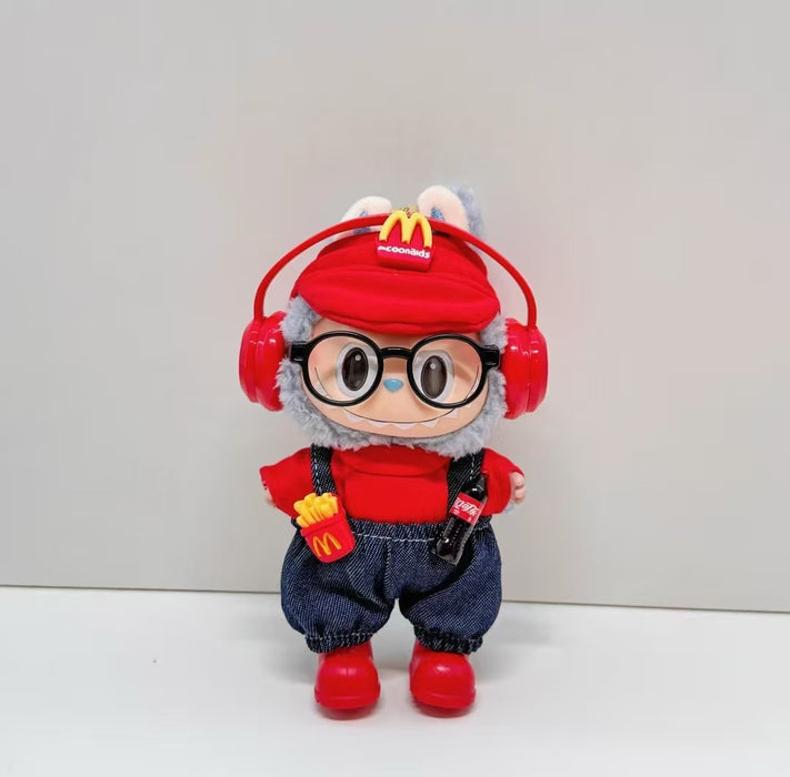 Wholesale First,  Second,  and Third Generation  Doll Clothes,  High-End Mcdonald' s Co-Branded  Gift Set,  Workers'  French Fries and Cola
