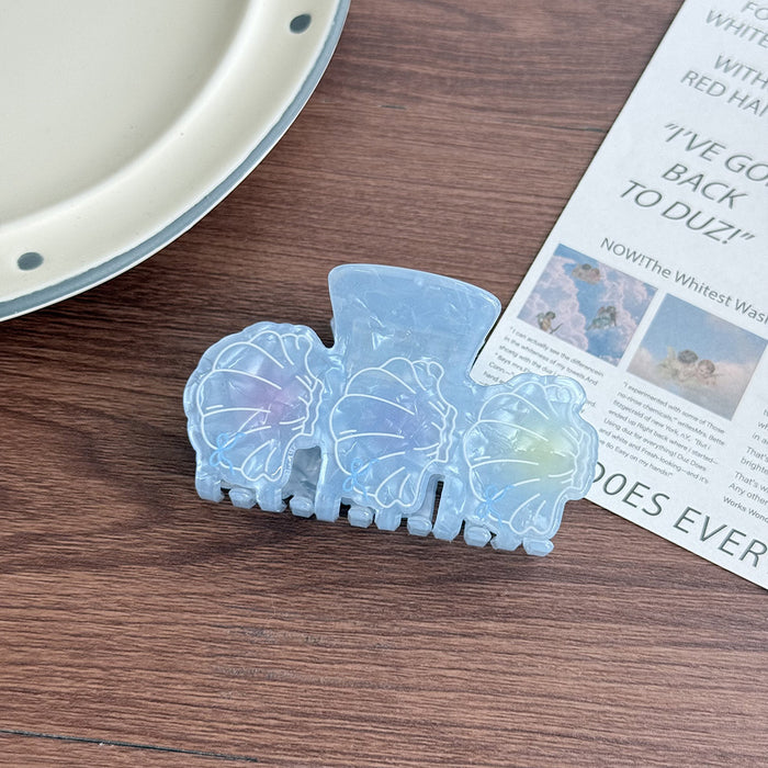 Wholesale Transparent Gradient Jellyfish Claw Hair Clip Acetate Everyday Fashion Accessory