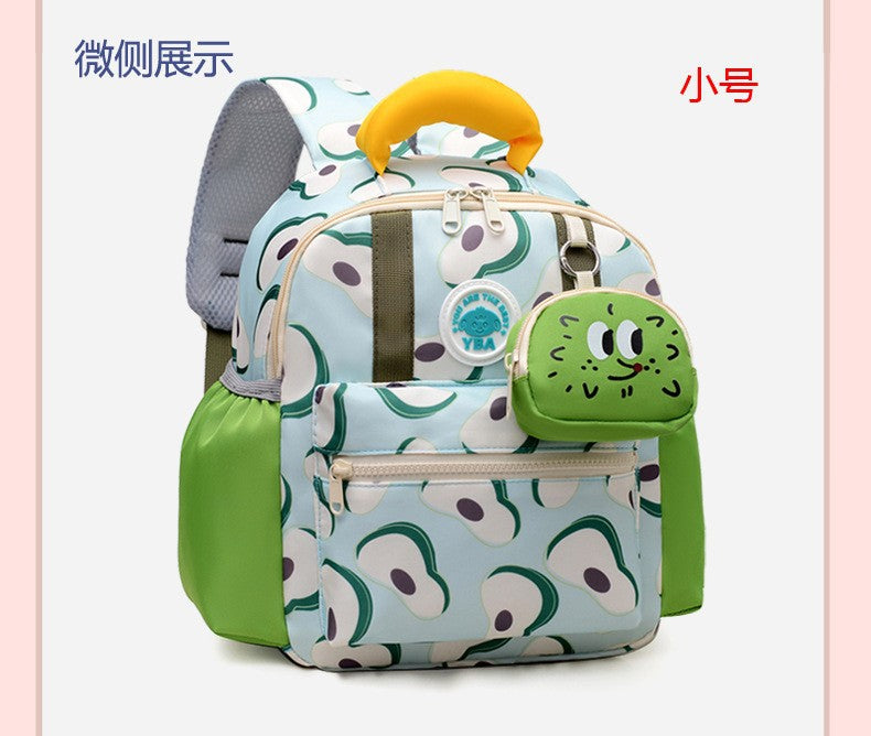 Wholesale Medium and Large small size Kindergarten Backpack Nylon Lightweight Schoolbag Boys' Universal Bag Clove Style Children's Bag