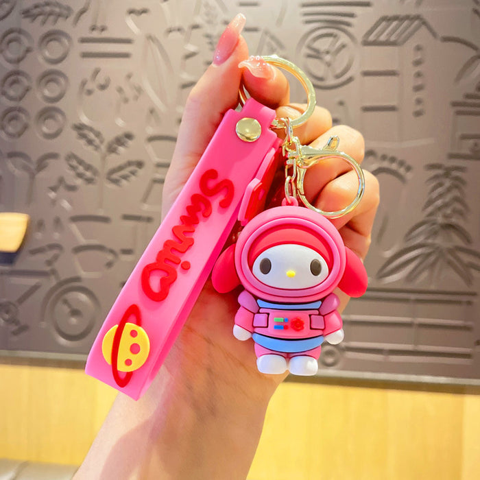 Wholesale Silicone Cartoon Doll Keychain JDC-KC-JuJi016