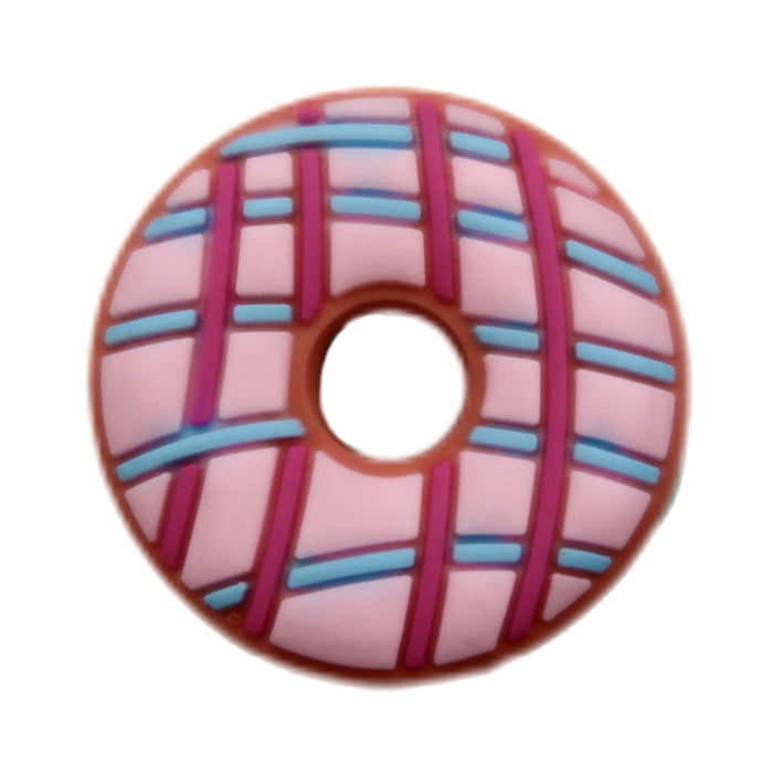 Wholesale Doughnut hole shoe flower shoe buckle PVC soft rubber shoe flower DIY accessory decoration buckle shoelace buckle in stock