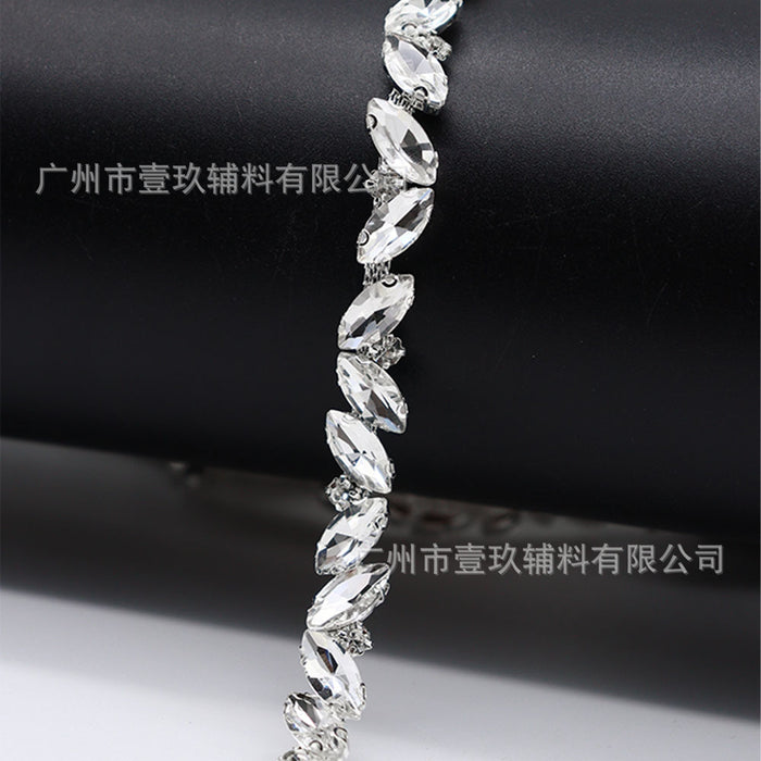 Wholesale DIY Rhinestone Claw Chain Clothing Accessories