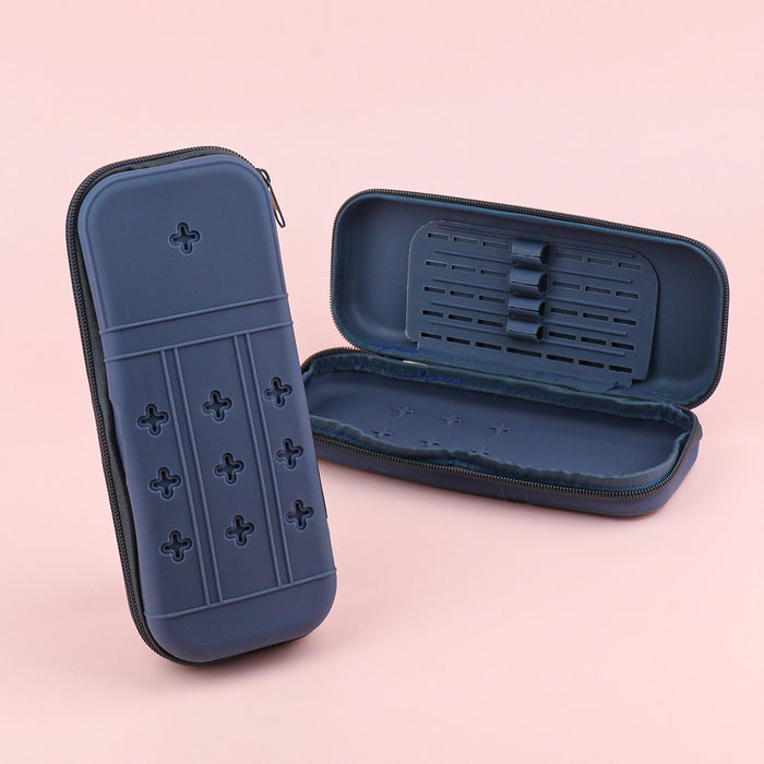 Wholesale Silicone Pencil Case DIY Hole Design Cute Stationery Organizer for Students MOQ≥10