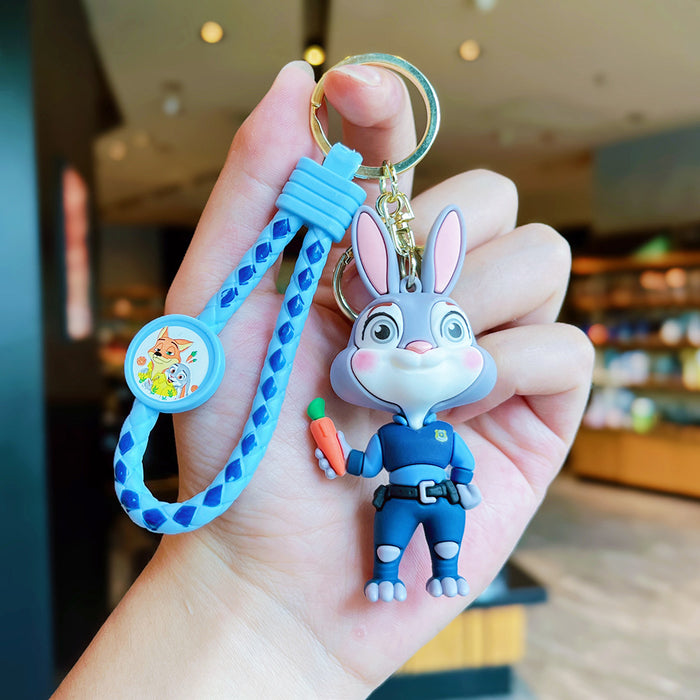 Wholesale Keychain cartoon figurine backpack pendant, car keychain ornament, small gift