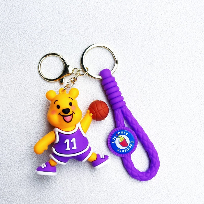 Wholesale PVC Cartoon Doll Keychain JDC-KC-WuYi189