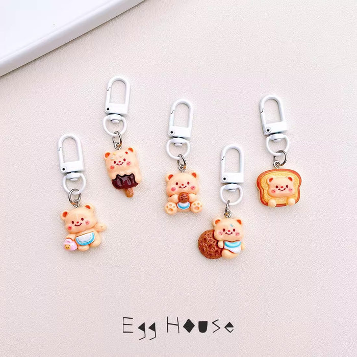 Wholesale Cartoon Cute Pendant Keychain Bookbag Keychain