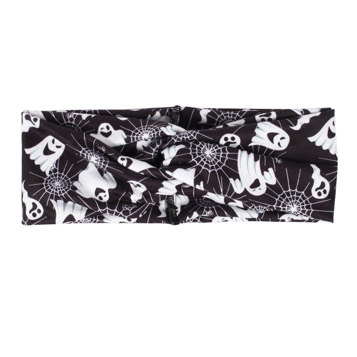 Wholesale Fabric Halloween Double-layer Cross Knot Headband JDC-HD-Xiny007