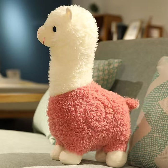 Wholesale  cute simulation alpaca plush toy doll claw machine doll pillow plush toy gift