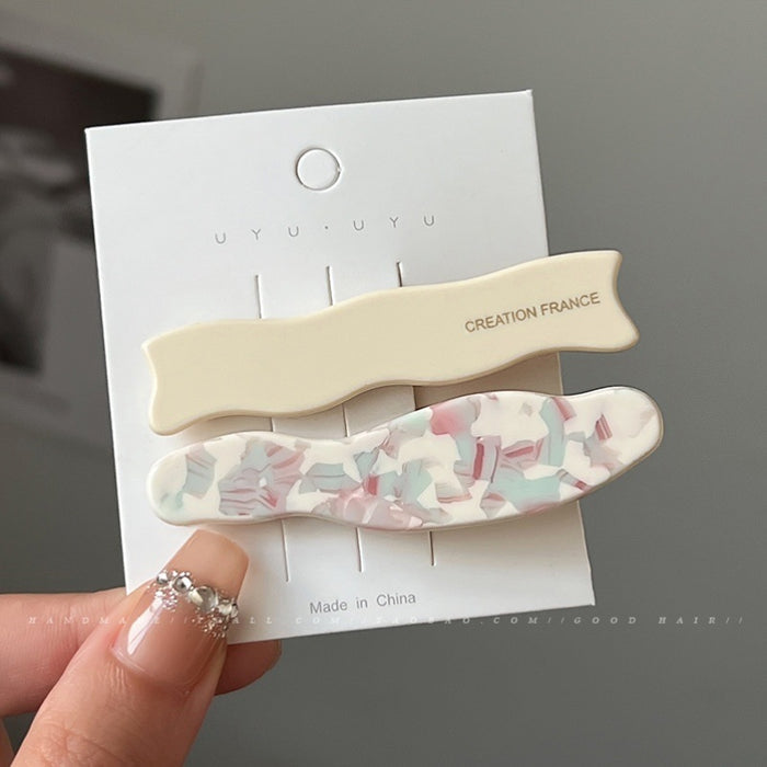 Wholesale Clip Girl's Sweet Retro Duckbill Clip Side Clip Bangs Clip