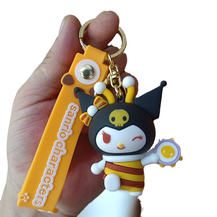 Wholesale PVC Cartoon Doll Keychain JDC-KC-KuangK007