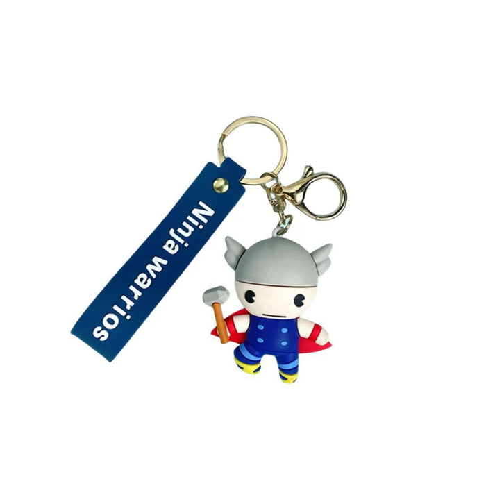 Wholesale PVC Cartoon Doll Keychain JDC-KC-BaoDou015