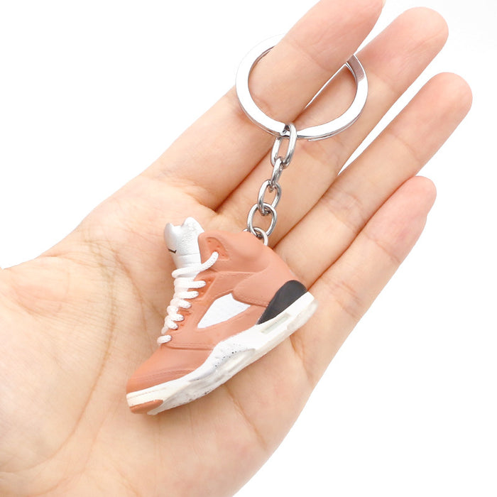 Wholesale PVC Shoe Model Keychain JDC-KC-QLPing003