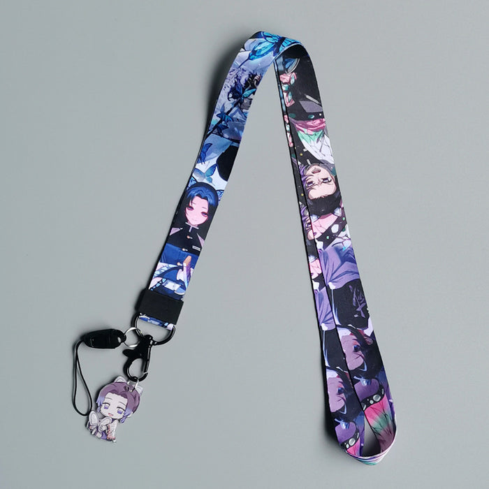 Wholesale Cartoon Lanyard Keychains Removable Wrist Strap