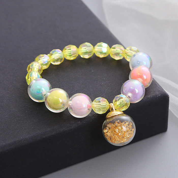 Wholesale Children's bracelet sand ball children's school students bracelet