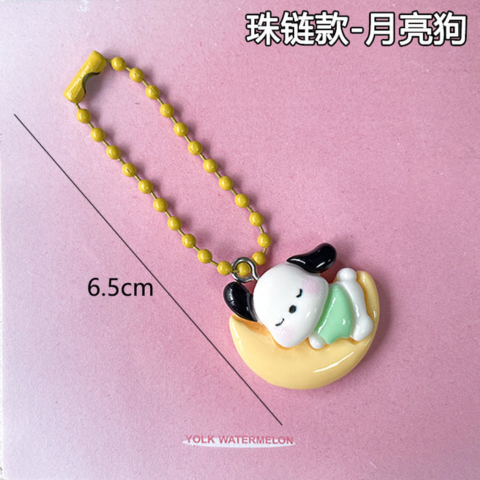 Wholesale  Cartoon Cute Puppy Keychain Pendant Keychain  Bag Pendant Accessories