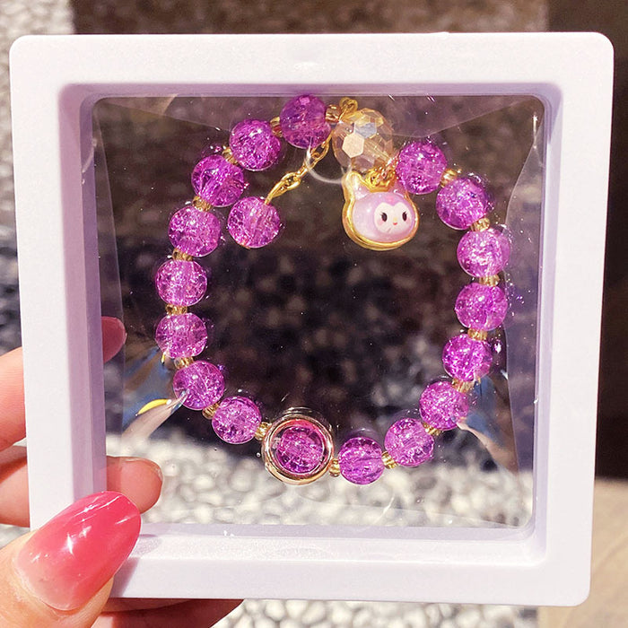 Wholesale Boxed Glass Bracelets for Stalls,  Children' s Bracelets