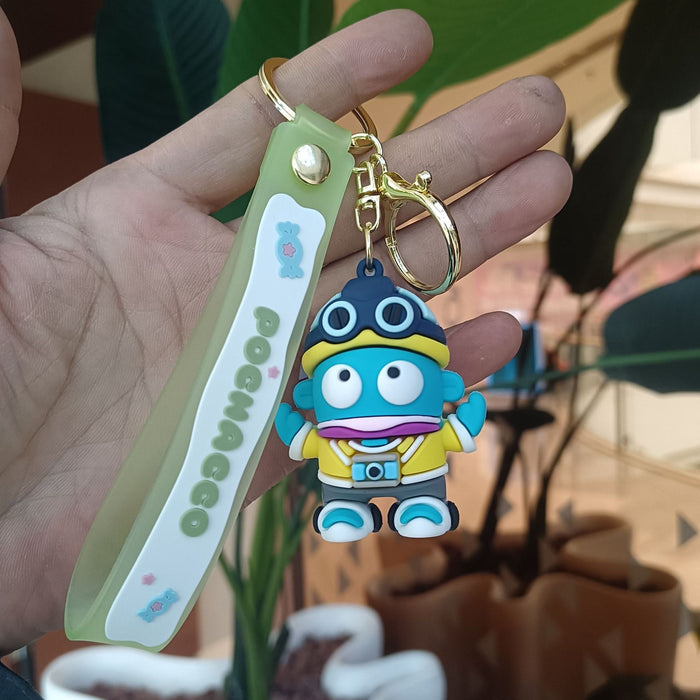 Wholesale Silicone Cartoon Doll Keychain JDC-KC-YiChang010