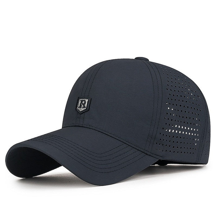 Wholesale Quick drying hat, punched baseball cap, sun protection, duck tongue