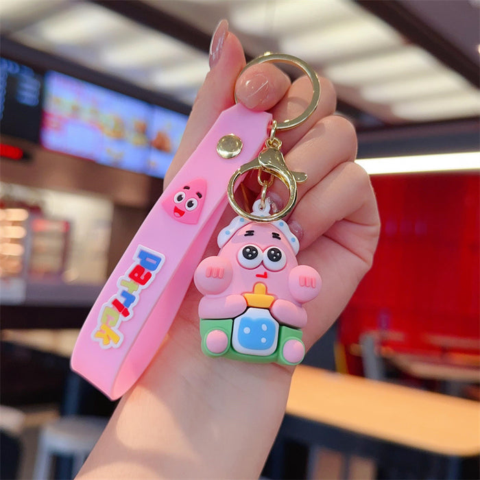 Wholesale Cartoon Cute Pvc Doll Keychain JDC-KC-YueW011