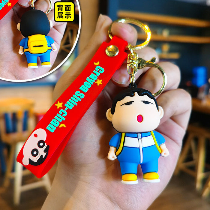 Wholesale Cartoon Doll Silicone Keychain JDC-KC-Tingm265