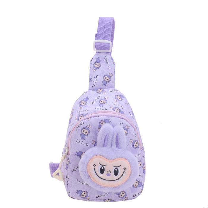 Wholesale Plush cartoon crossbody Mart rabbit bag girls crossbody bag l children' s chest bag