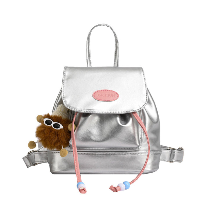 Wholesale Fashionable and minimalist handbag, stylish single shoulder retro patchwork backpack