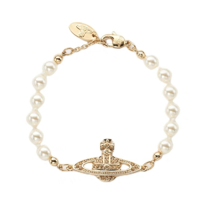 Wholesale Sparkling Diamond Classic Saturn Pearl Bracelet