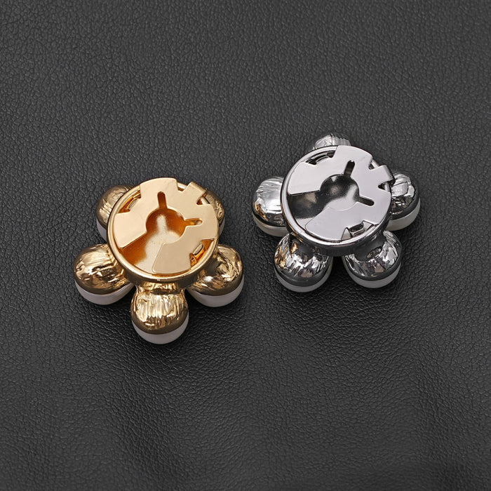 Wholesale Pearl Flower Metal Button Decoration