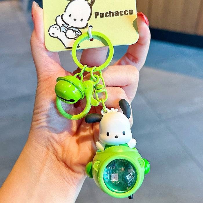 Wholesale Cartoon Cute Sunset Ambient Light Multifunctional Keychain JDC-KC-LingY018