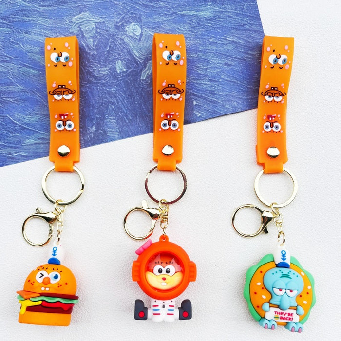 Wholesale PVC Cartoon Doll Keychain JDC-KC-WuYi015