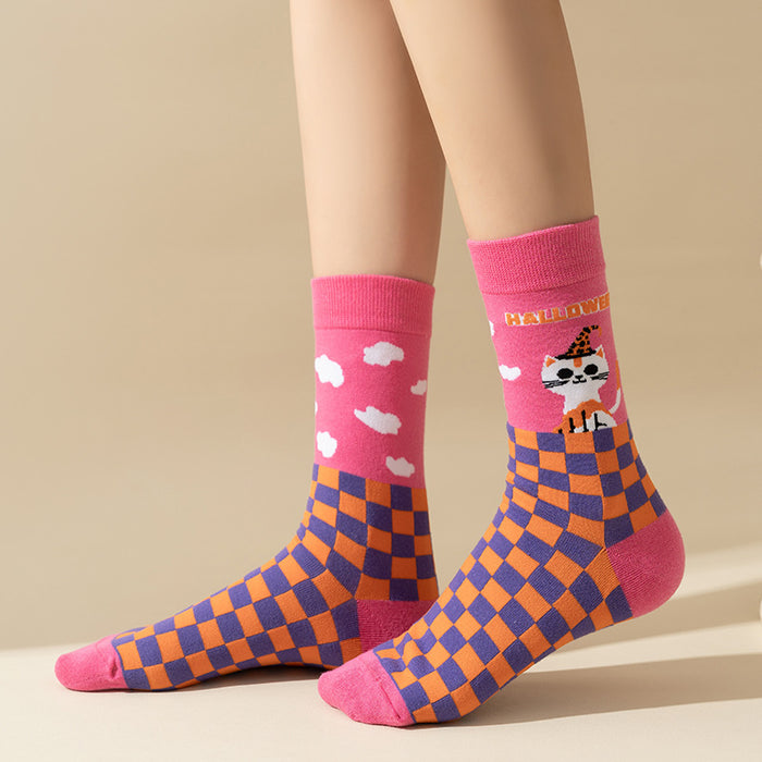 Wholesale  Pink Cat Socks
