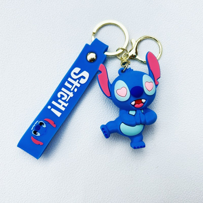 Wholesale PVC Cartoon Doll Keychain JDC-KC-WuYi026