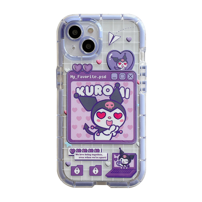 Wholesale Cute Luminous Cartoon TPU Mobile Phone Case JDC-PC-FangXing004