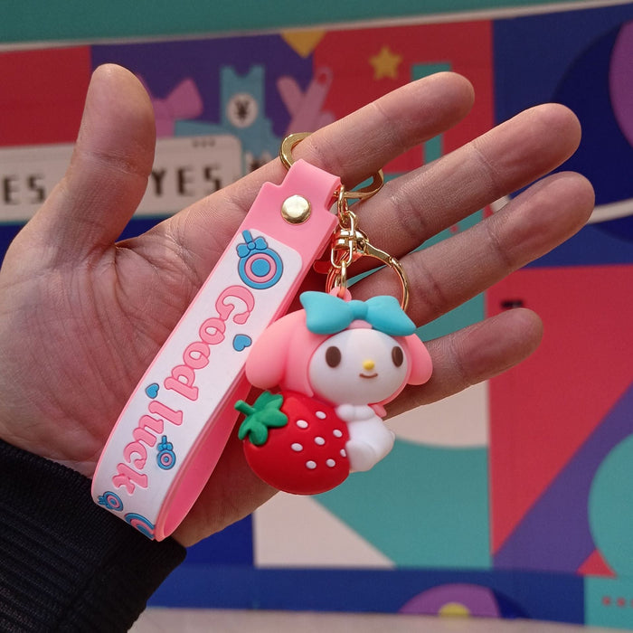 Wholesale Cartoon Strawberry Keychain JDC-KC-KuangK012