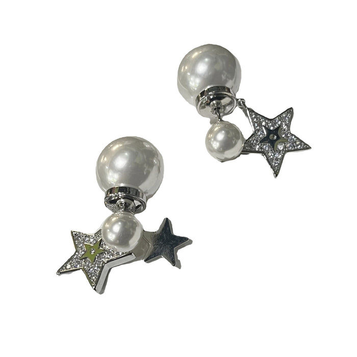 Wholesale  Diamond Star Pendant Pearl Earrings Earrings Earrings for Women