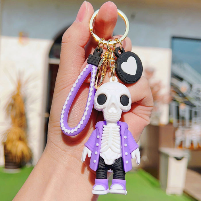 Wholesale  Cartoon Keychain Pendant Car Key Chain Small Jewelry