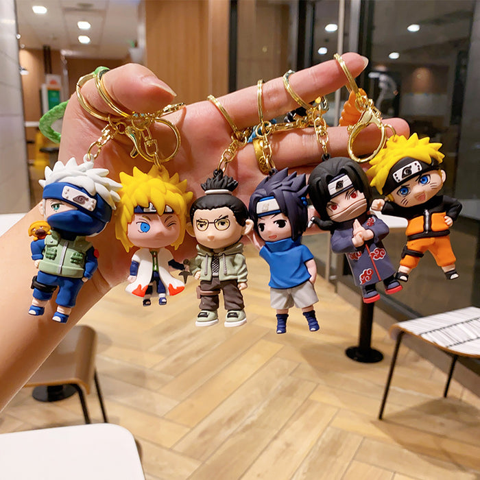 Wholesale PVC Cute Cartoon Doll Keychain JDC-KC-NLu009