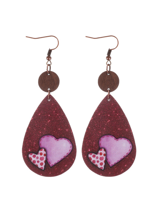 Wholesale Valentine' s Day earrings Bohemian style wine glass earrings