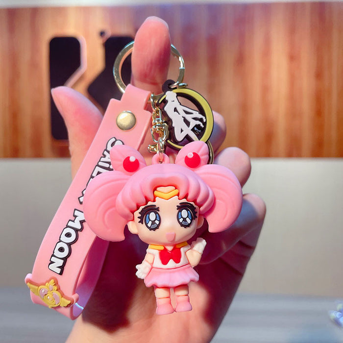 Wholesale Cartoon Doll PVC Keychain JDC-KC-JinG033