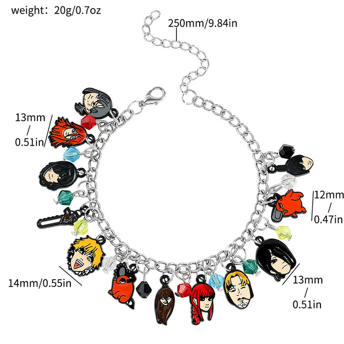 Wholesale Cartoon Anime Alloy Bracelet JDC-BT-ZhuoS003