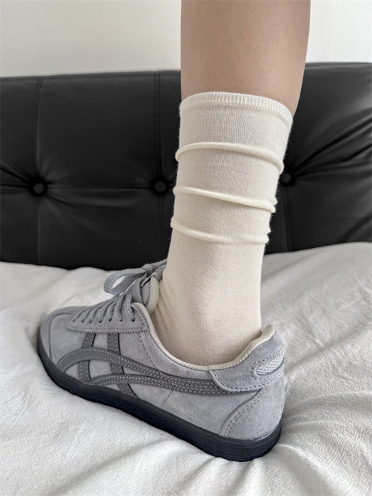Wholesale Versatile boneless calf socks, cotton casual pile socks, long socks