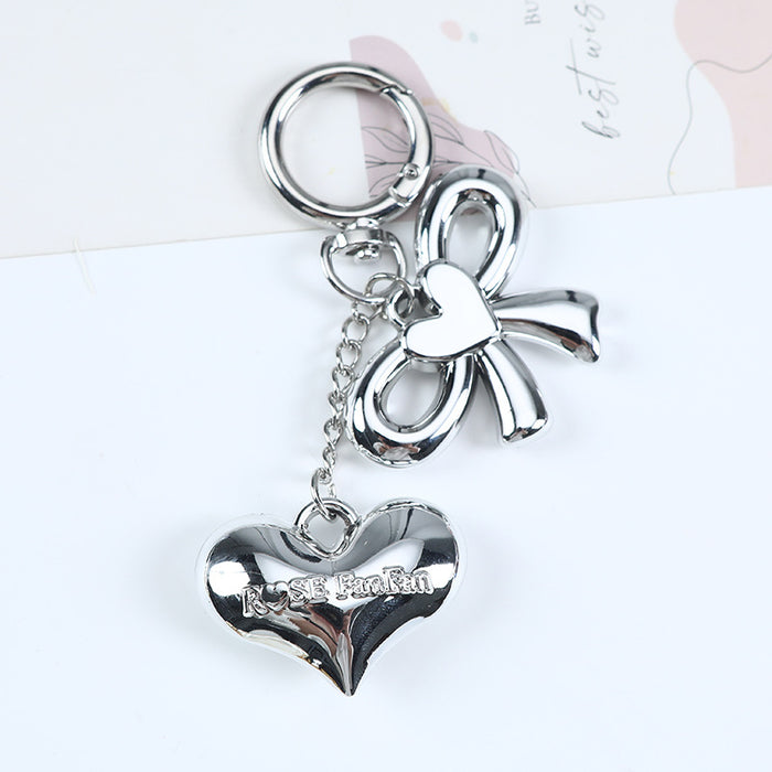 Wholesale  bow keychain earphone cover bag pendant keychain