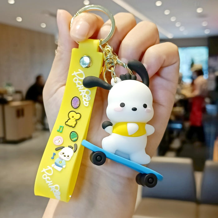 Wholesale Cartoon Doll PVC Keychain JDC-KC-MingT021