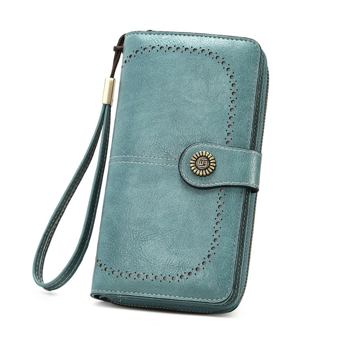 Wholesale Wax Leather Vintage Wallet