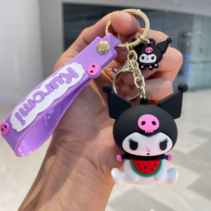 Wholesale Doll Car Keychain Cute Pendant Bag Pendant Soft Rubber
