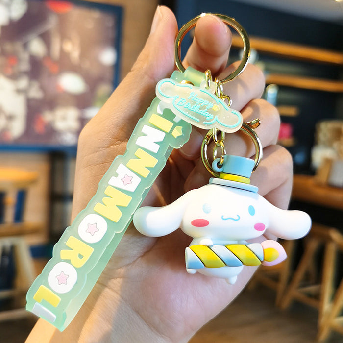 Wholesale Cartoon Doll Silicone Keychain JDC-KC-Tingm267